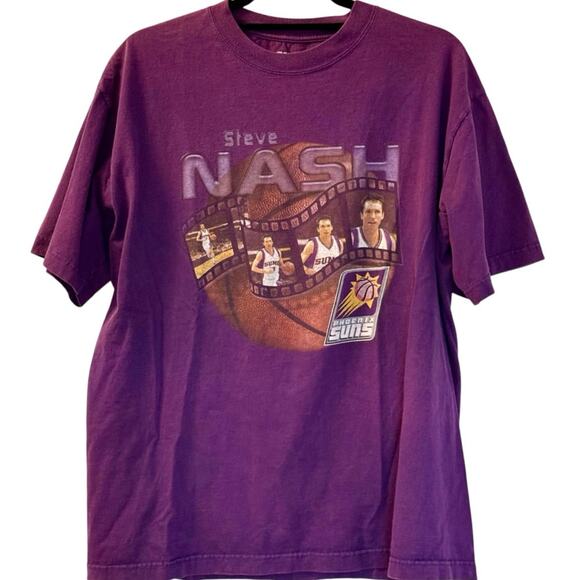 Y2K Steve Nash Phoenix Suns NBA Player Shirt Adult Large - Picture 1 of 3